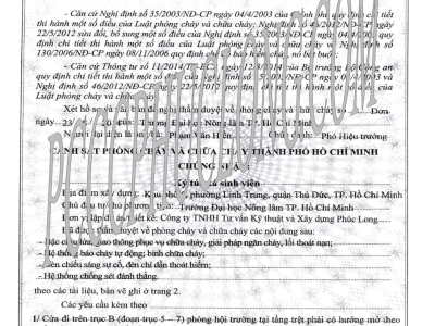 Công trình: Ký túc xá sinh viên